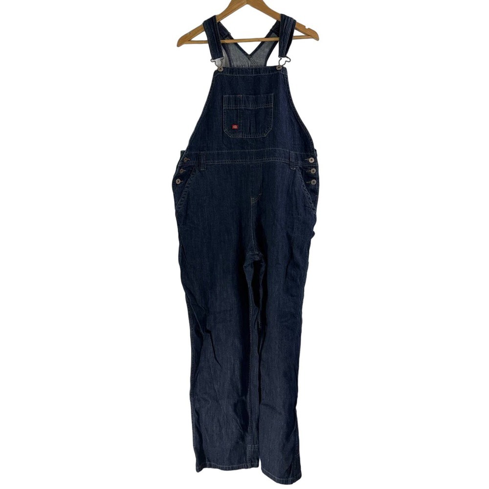 Dickies Dark Blue Denim Women’s Overalls